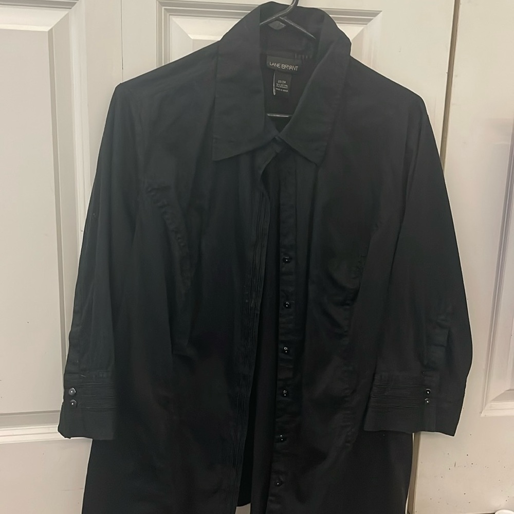 Cute & Stylish black button down